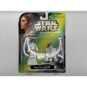 Star Wars Power of the Force Princess Leia Collection R2D2 Figure 1997 New
